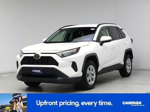 White 2019 Toyota RAV4 LE