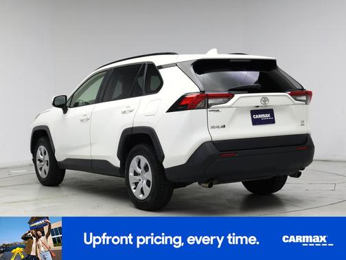 White 2019 Toyota RAV4 LE