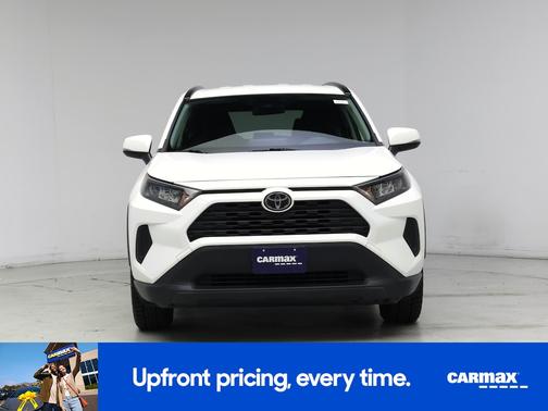 White 2019 Toyota RAV4 LE