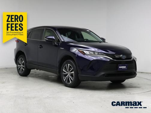 Blue 2021 Toyota Venza LE