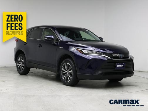 Blue 2021 Toyota Venza LE
