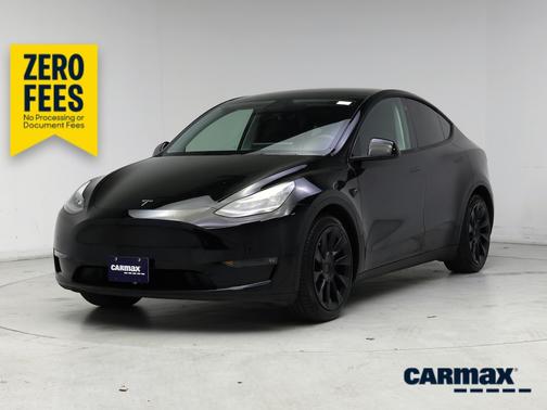 Black 2021 Tesla Model Y Long Range