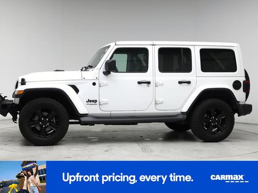 White 2020 Jeep Wrangler Unlimited Sahara Altitude