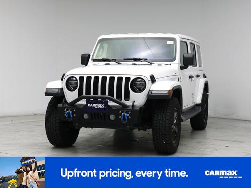 White 2020 Jeep Wrangler Unlimited Sahara Altitude