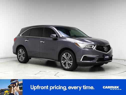 Gray 2017 Acura MDX