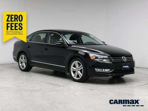 Black 2015 Volkswagen Passat SE
