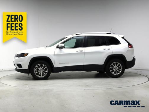 White 2021 Jeep Cherokee Latitude Lux