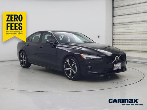 Black 2024 Volvo S60 B5 Core Dark Theme