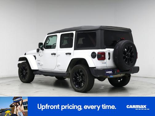 White 2023 Jeep Wrangler 4xe Unlimited Sahara