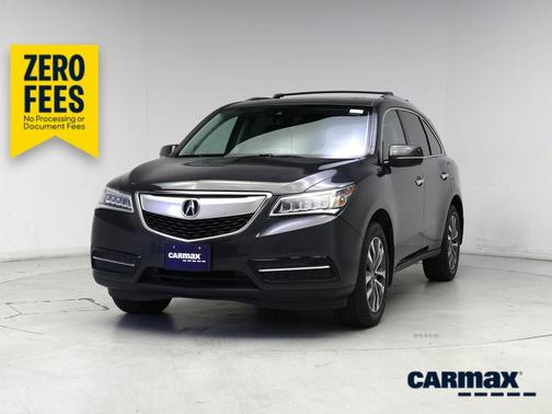 Gray 2016 Acura MDX