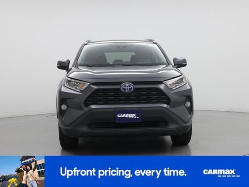 Gray 2021 Toyota RAV4 Hybrid XLE