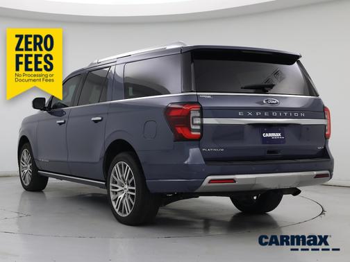 Blue 2023 Ford Expedition Max Platinum