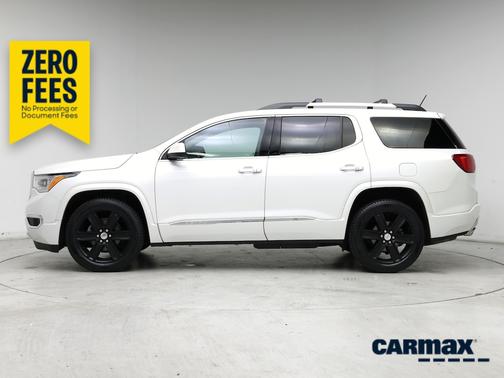 White 2017 GMC Acadia Denali