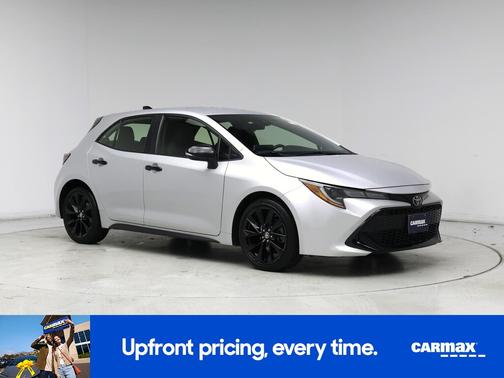 Silver 2022 Toyota Corolla Hatchback Nightshade
