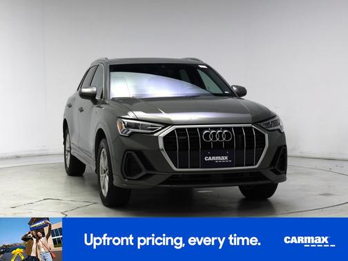 White 2023 Audi Q3 S-Line Premium