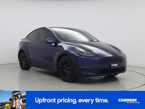 Blue 2021 Tesla Model Y Long Range
