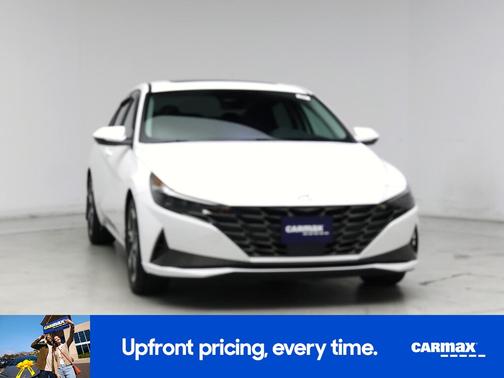 White 2023 Hyundai ELANTRA HEV Limited