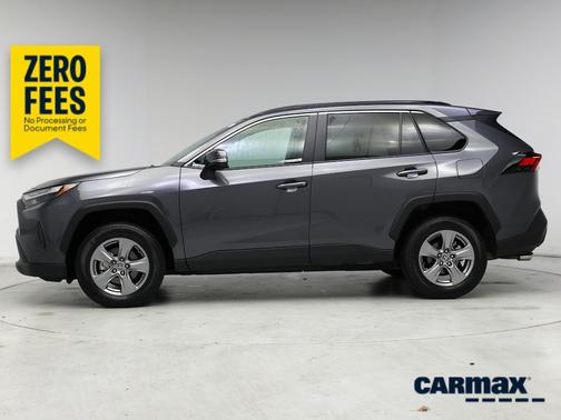 Gray 2022 Toyota RAV4 XLE