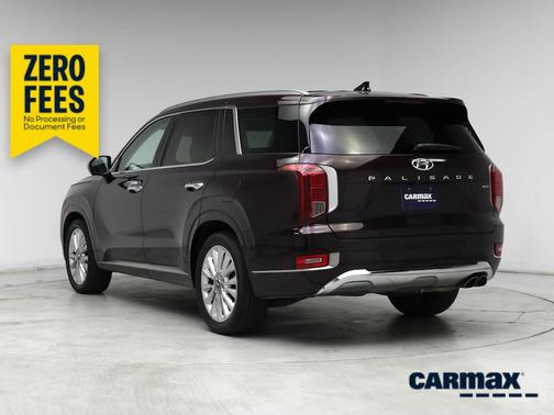 Burgundy 2020 Hyundai PALISADE Limited