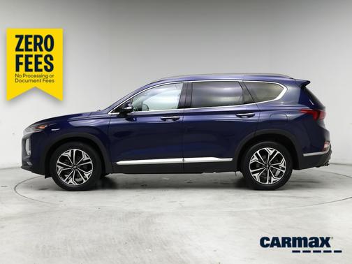 Blue 2020 Hyundai SANTA FE SEL
