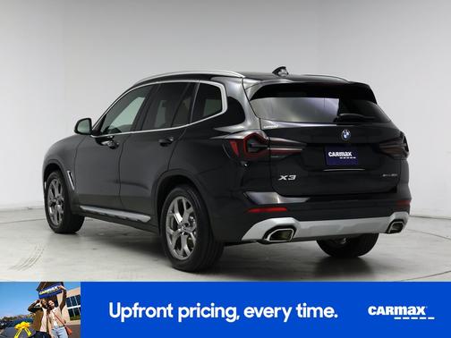 Black 2022 BMW X3 XDrive30i