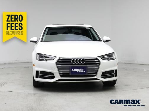 White 2017 Audi A4 Premium Plus