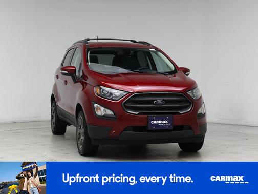 Red 2018 Ford EcoSport SES