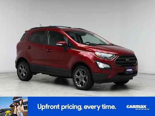 Red 2018 Ford EcoSport SES
