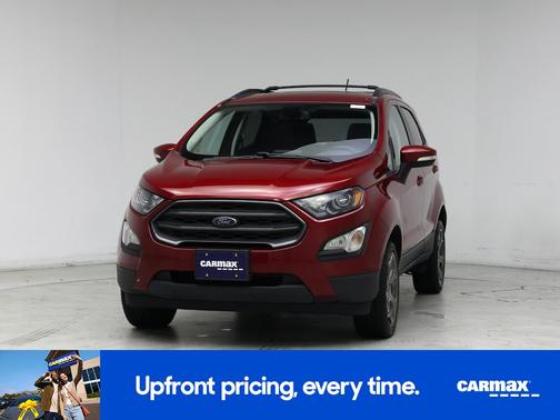 Red 2018 Ford EcoSport SES