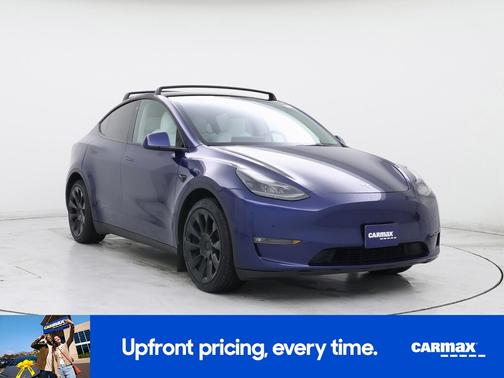 Blue 2022 Tesla Model Y Long Range