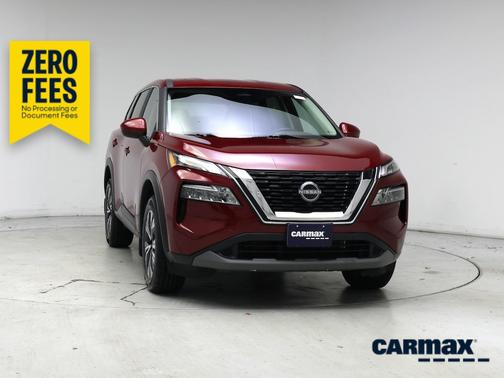 Red 2023 Nissan Rogue SV