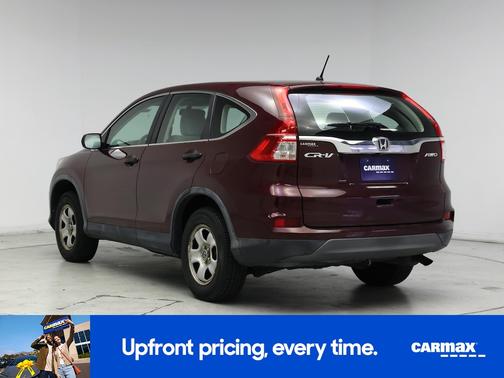 Burgundy 2015 Honda CR-V LX