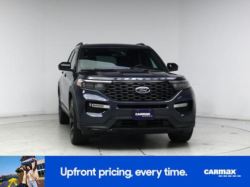 Blue 2023 Ford Explorer ST-Line