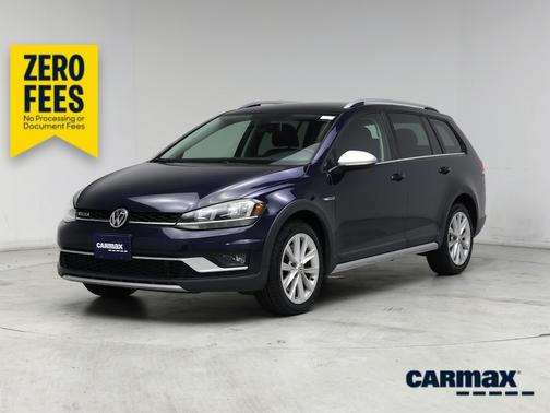 Blue 2019 Volkswagen Golf Alltrack S