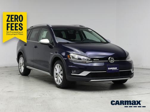 Blue 2019 Volkswagen Golf Alltrack S