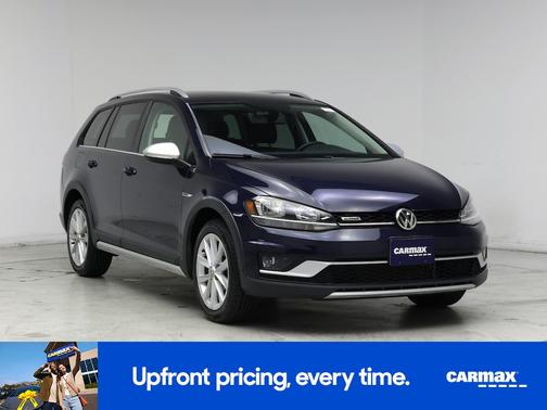 Blue 2019 Volkswagen Golf Alltrack S