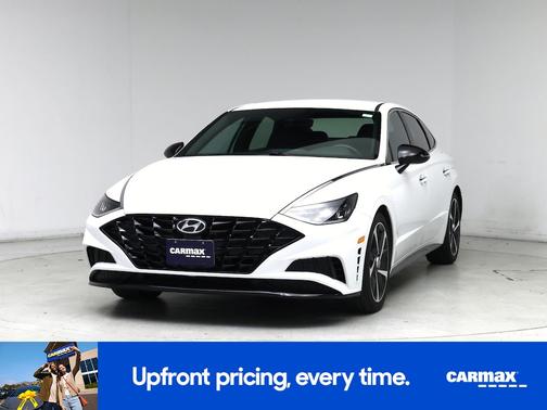 White 2021 Hyundai SONATA SEL Plus