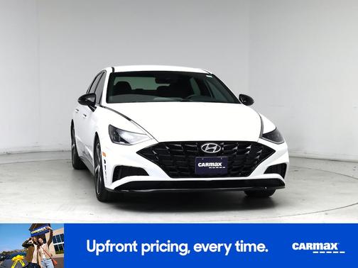 White 2021 Hyundai SONATA SEL Plus
