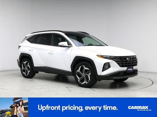 White 2022 Hyundai TUCSON Limited