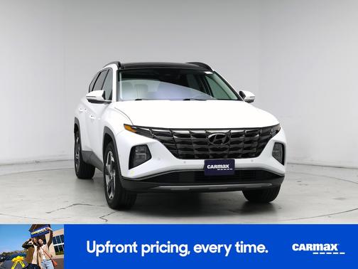 White 2022 Hyundai TUCSON Limited