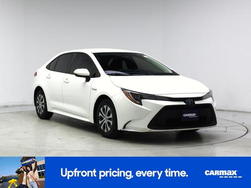 White 2021 Toyota Corolla Hybrid LE