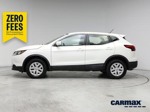 White 2019 Nissan Rogue Sport S