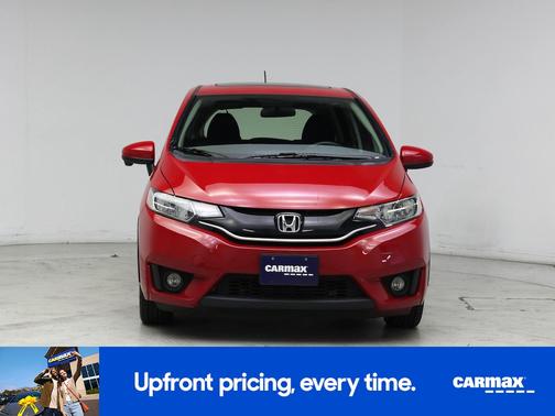 Red 2017 Honda Fit EX