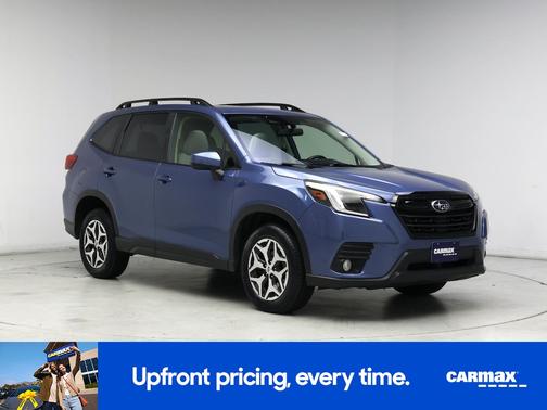 Blue 2022 Subaru Forester Premium
