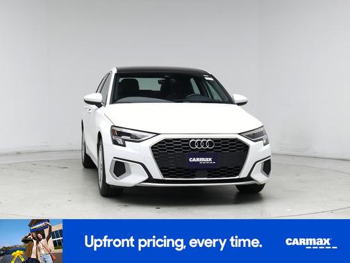 White 2023 Audi A3 Premium