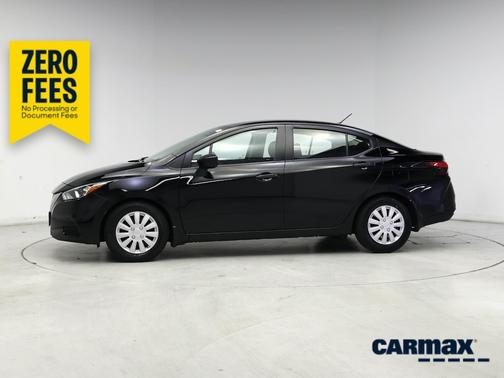 Black 2020 Nissan Versa S