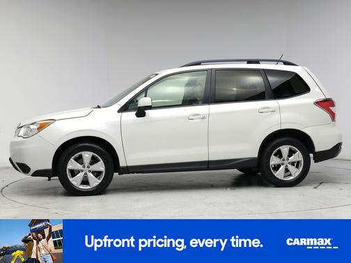 White 2015 Subaru Forester 2.5I Premium