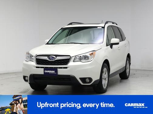 White 2015 Subaru Forester 2.5I Premium