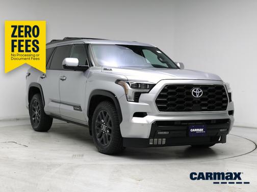 Silver 2023 Toyota Sequoia Platinum