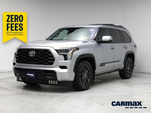 Silver 2023 Toyota Sequoia Platinum